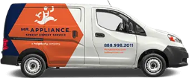 Mr. Appliance's working van